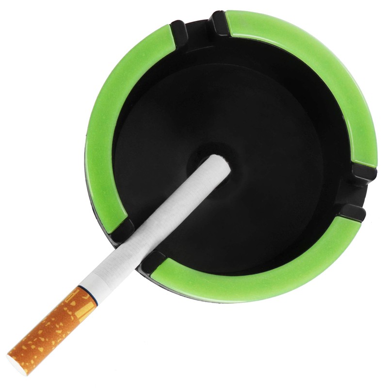 com-four® 4 x Outdoor Ashtrays – Wind Ashtray – Storm
