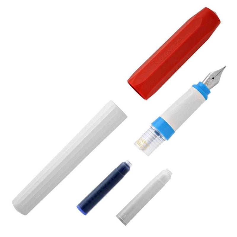 Kaweco Fountain Pen, F, Fine Point, Pakeo, Retro Block, PO-RB,