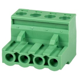 CAQL New 5Pcs 4-Pin Pluggable Quick Connector - Terminal Block - Phoenix Power Plug for Kicker Front Row ZXDSP1 ZXSUM8, Precision Power PPI Amplifier Sedona MAXX Bass Waves ix AMP