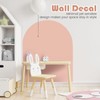 Magnetic Arch Wall Decal for Kids（Camel Pink）