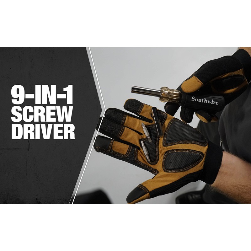 Southwire - 58285640 Screwdriver, 9-N-1 Multi Tool
