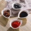 forkmannie Dipping Bowls Ceramic Sauce Dishes Small Bowls for Dips