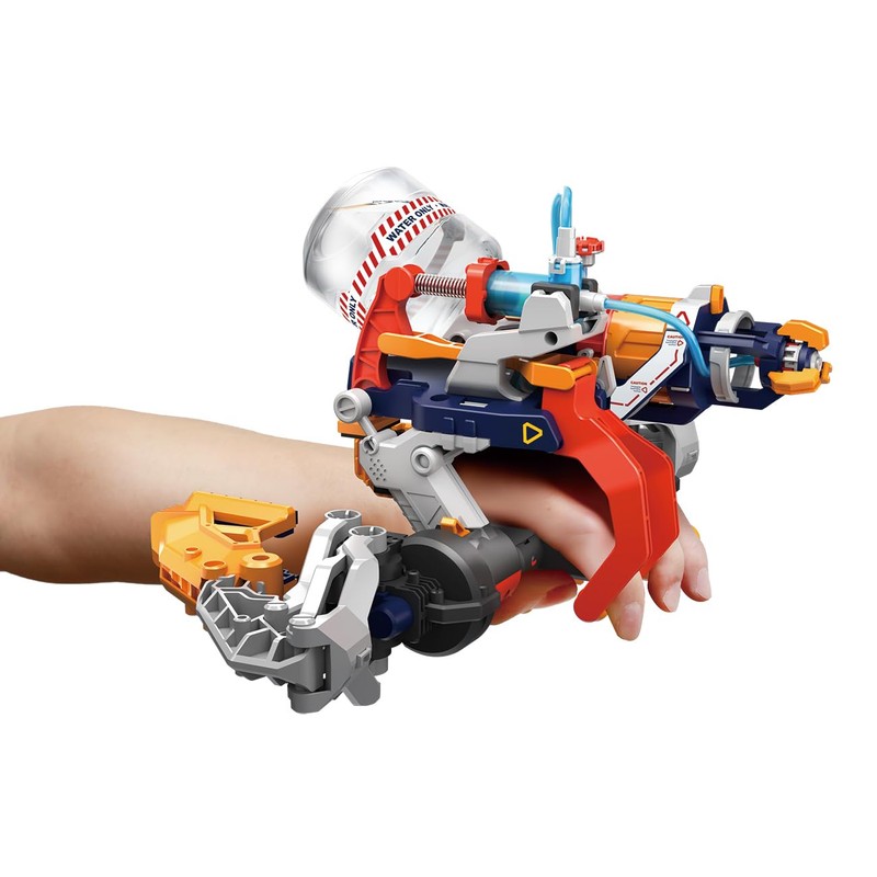 ELEKIT Cyborg (MR-9130, Blaster, Customize Your Hands! Transforming Water Gun