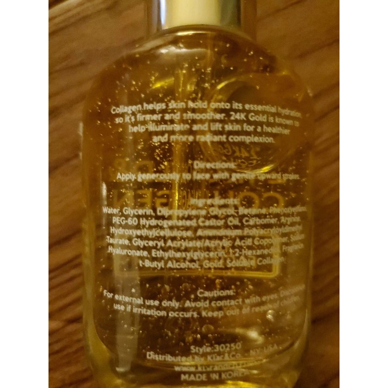 THE BEAUTY ELIXIR 24K GOLD & COLLAGEN LIFTING FACIAL SERUM