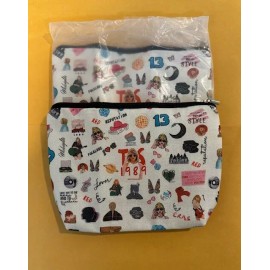 Taylor Swift 2 Taylor Swift Makeup Bag Pencil Pouch 1989 Swiftie TS Era Red Lovers New