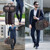 Canvas Garment Bags for Travel, Convertible Carry On Garment Duffel