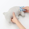 MUJI 84759741 Animal Cushion with Pockets, 10.0 x 6.5 inches