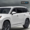CLIM ART Incredibly Durable Rain Guards for Lexus TX 2024-2025,