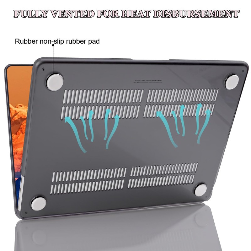 Seanai Case Compatible with MacBook Air 15 inch M5 2026