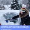 YongSral 2-in-1 Car Snow Brush, 60 cm Ice Scraper Car