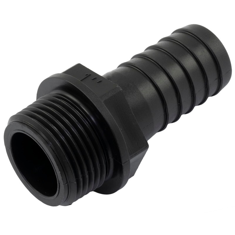AERZETIX - C63625 Set of 2 Male Hose Connection Straight