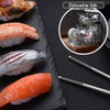 Metal Chopsticks With Case Stainless Steel Chopsticks Titanium Plated Reusable