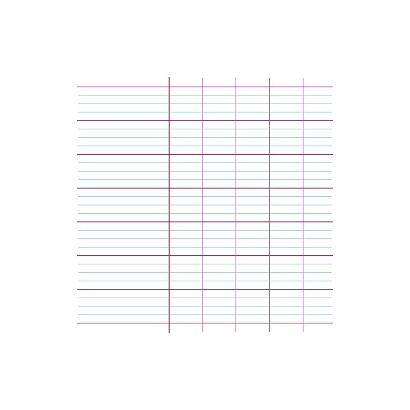 Clairefontaine Mimesys 303327C Exercise Book DIN A4+ 24 x 32