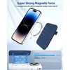 ExtreLife Magnetic Card Wallet Holder with Magsafe, Navy Blue