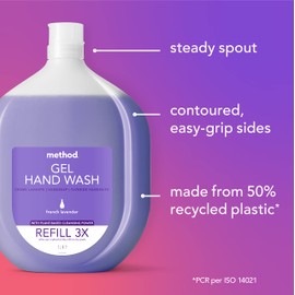 Method Hand Wash Refill, Lavender 1L