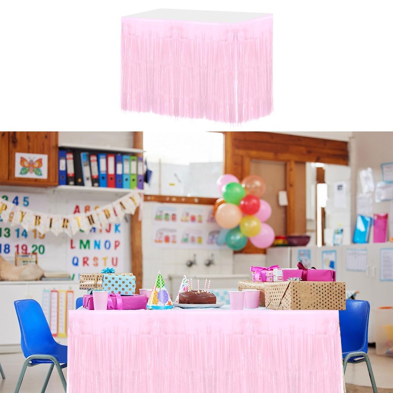 sourcing map 2 Pcs 29x108 Inch Light Pink Metallic Foil