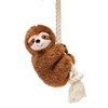 Karlie Climbing Sloth Duo Dog Toy Plush Brown 42 x