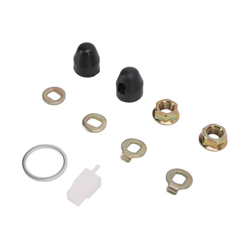 M14 Nuts Washer Kit Bicycle Hub Motor Nuts Kit Steel