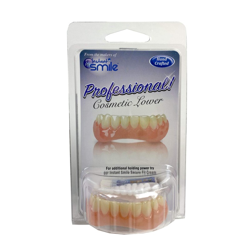 Instant Smile Professional Cosmetic Lower Teeth - New from Hand