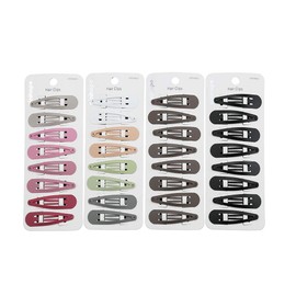 minihope Classics Contour Hair Clip for women, hair barrettes for Girls,keep loose hairs bangs and flyaways away from face.5cm,24 Count (Pack of 1)…