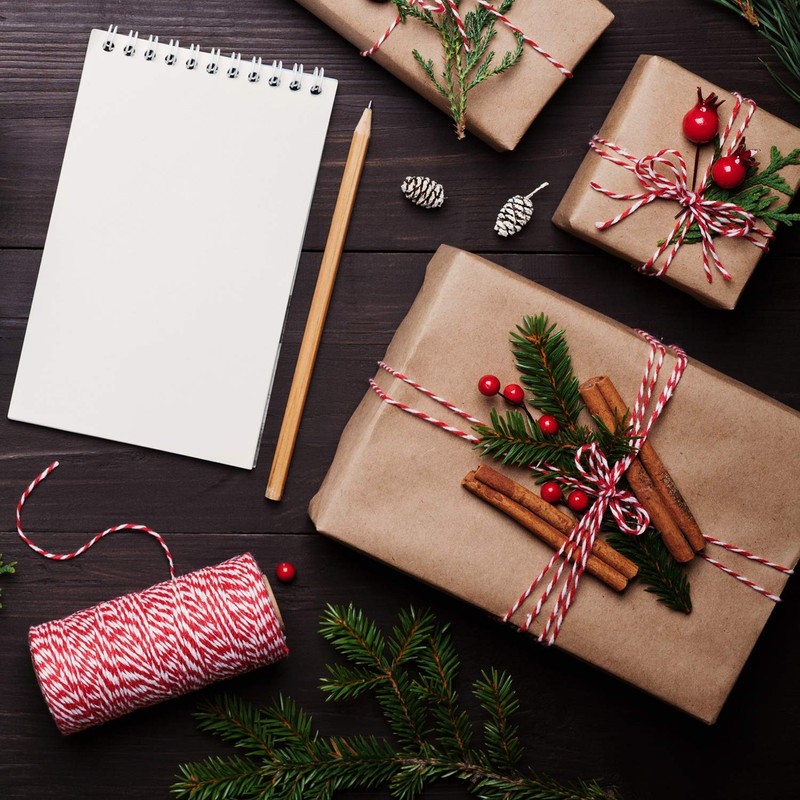 Cotton Bakers Twine String, 100 m Red and White Twine,