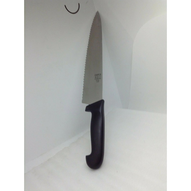 Capco Set of 5 Capco 12" Stainless Steel Serrated Chef's