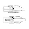 Goobay 11512 Antenna Cable 5 m / Coaxial Male to