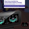 Universal Intelligent Car Inclinometer Tilt Gauge High Resolution HUD Digital