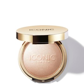 ICONIC LONDON Lit and Luminous Baked Highlighter | Powder Highlighter for a Radiant Glow, Cruelty-Free, Vegan Makeup, 0.56 oz