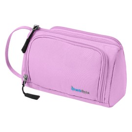 SharkByte Large Pencil Case for Girls Boys, Big Capacity Pencil Cases Bag, Recycled Fabric Pen Pouch Holder Stationery Organizer School College Office Handle Organizer for Student Teens Girls Adults