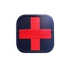 YFFSFDC 4 Piece Set Medic Cross Embroidery Velcro Tape Patch