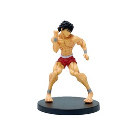 Jiumaocleu BAKI Figure Hanma Yujiro Figure Statue Model 15 cm Anime Figure Fight Posture Figure for Desktop Decoration Fans