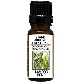 Concentrated Fragrance Oil - Bamboo Hemp - A Incredible Blend of Bamboo stalks, vetiver, Patchouli Infused w/Natural Essential Oils. (.33 fl.oz.)