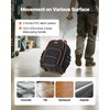 VEVOR Rolling Tool Backpack, 110 lbs Load Capacity, 45 Pockets