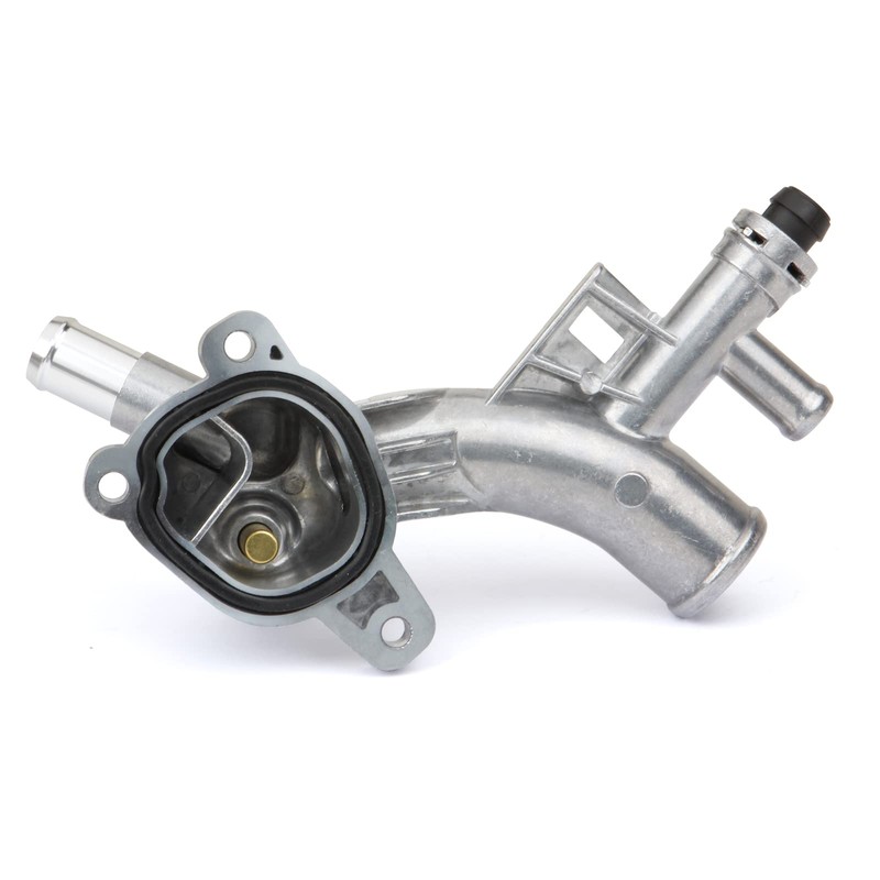 MITZONE Upgraded Aluminum Coolant Housing Water Outlet Compatible with 2011-2020