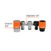 Truper CLICK-SET, Juego de 2 conectores rápidos, 3/4"