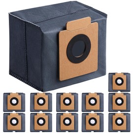 Dust Bags for eufy X10 Pro Omni Robot Vacuum & X8 Pro with Self-Empty Station, Large Capacaity, 12 Pack