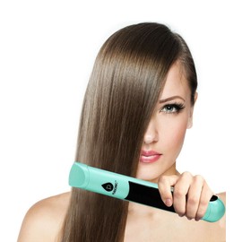 Pursonic USB Rechargeable Cordless Flat Iron Portable Hair Straightener W/ Case