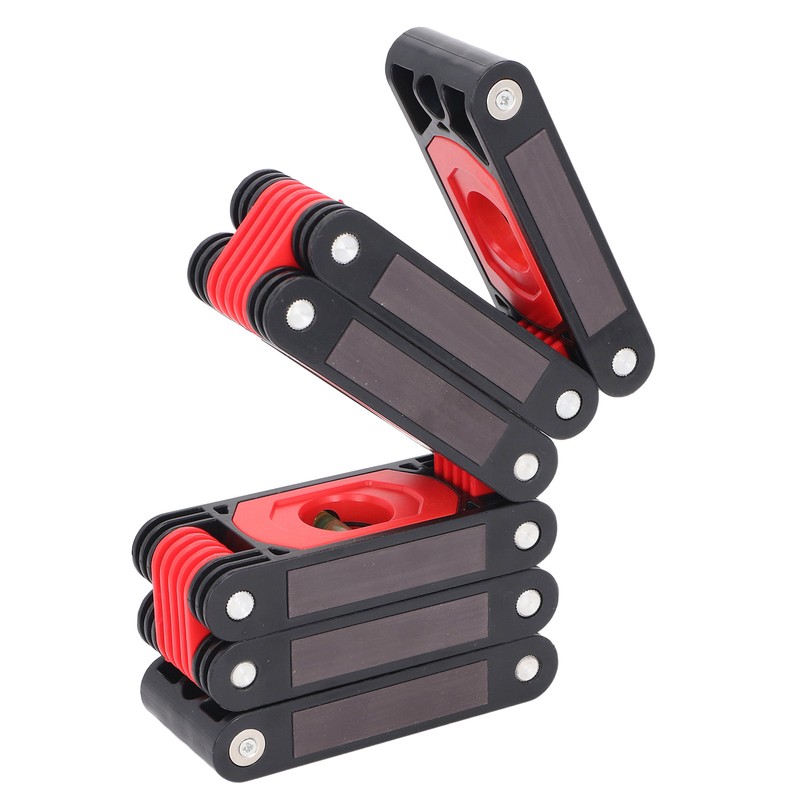 Foldable Level 72cm Multi Angle Precise Measurement 6 Sections Magnetic