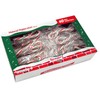 Mini Candy Canes (40 pcs) Christmas Sweet Candy Natural Peppermint Flavor.