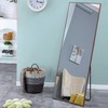 LKJYBG 65" x 23" Full-Length Mirror Wall Mounted/Floor Mounted Wooden