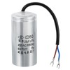 PATIKIL CD60 Run Capacitor 200uF 450VAC 2-Wire 5% Tolerance 50/60Hz