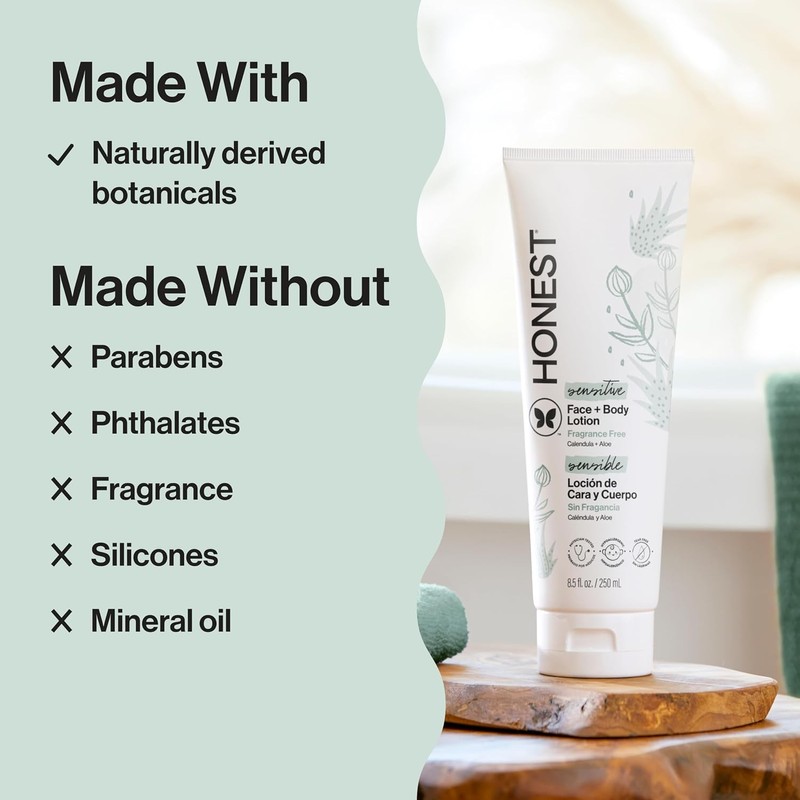 The Honest Co Face & Body Lotion, Hydrating (1x8.5 OZ)