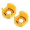 uxcell 25mm Push Switch Button Protective Cover With Emergency Stop