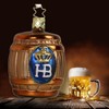 Inge-glas Weihnachts-Kugel Bier-Faß Hofbräu-Haus