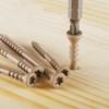 BNUOK #8 Deck Screws 2 Inch Exterior Wood Screws Flat