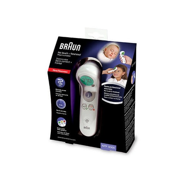 Braun No Touch + Forehead Thermometer (NTF3000)