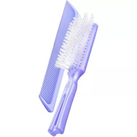 Stanhome Set De Cepillo Y Peine Capilar Color Lavanda Stanhome