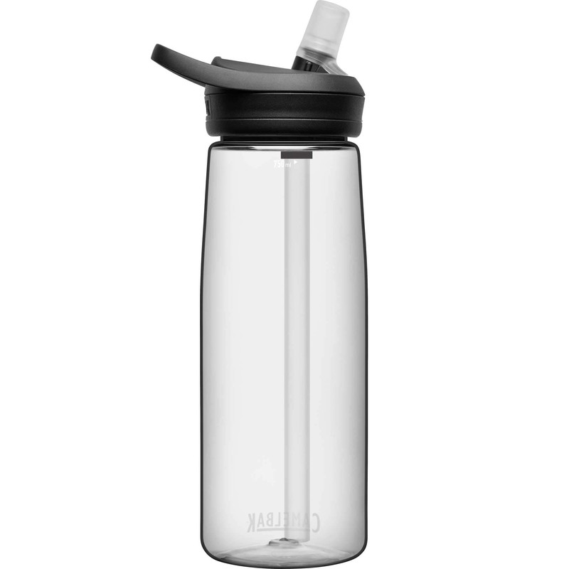 Camelbak Unisex Adult eddy+ Clear Bottle - Clear, 0.75 Litre