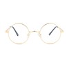 ZIMUSUN Small Round Metal Frame Glasses for Women Men Circle